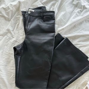 Wilfred Melina flare pants (faux leather)